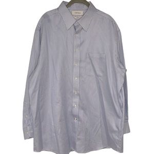 EUC Men’s Daniel Cremieux button down dress shirt. Size 17.5 34